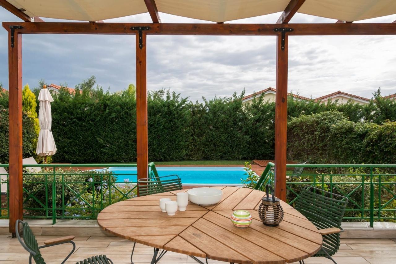 Venus Villa With Private Pool, 2Min To The Beach 菲尼孔塔 外观 照片